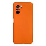Xiaomi Poco F3 Kılıf Nano Içi Kadife Silikon - TURUNCU-(5796)