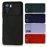 Xiaomi Poco F3 Kılıf Palm Color Kamera Koruma Kapaklı Silikon
