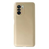 Xiaomi Poco F3 Uyumlu Kılıf First Silikon - Gold