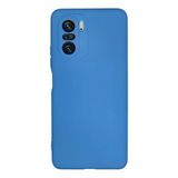 Xiaomi Poco F3 Uyumlu Kılıf Nano İçi Kadife Silikon - Mavi