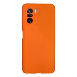 Xiaomi Poco F3 Uyumlu Kılıf Nano İçi Kadife Silikon - Turuncu