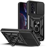 Xiaomi Poco F5 Pro Kilif Magnetik Standli Kamera Korumali Zore Surgulu Vega Kapak