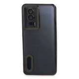 Xiaomi Poco F5 Pro Kılıf Slot Silikon - Siyah-(5796)