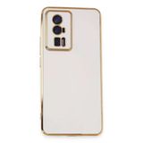 Xiaomi Poco F5 Pro Kılıf Volet Silikon - Beyaz-(5796)
