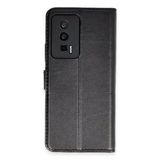 Xiaomi Poco F5 Pro Uyumlu Kılıf Trend S Plus Kapaklı Kılıf - Siyah