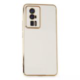 Xiaomi Poco F5 Pro Uyumlu Kılıf Volet Silikon - Beyaz