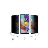 Xiaomi Poco M2 Pro Mat Hayalet Ekran Gizli Privacy Tam Kaplayan Kırılmaz Cam Seramik Ekran Koruyucu