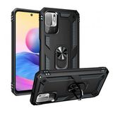 Xiaomi Poco M3 Pro Kilif Sofya Yuzuklu Standli Silikon Kilif