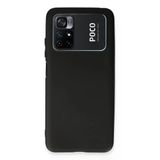 Xiaomi Poco M4 Pro 4G Kılıf First Silikon - Siyah-(5796)