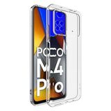 Xiaomi Poco M4 Pro 4G Kılıf Kamera Korumalı Silikon Şeffaf Arka Kapak