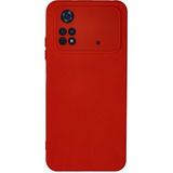Xiaomi Poco M4 Pro 4g Kılıf Nano Içi Kadife Silikon - KIRMIZI-(5796)