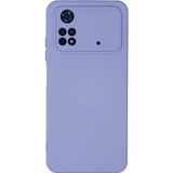 Xiaomi Poco M4 Pro 4g Kılıf Nano Içi Kadife Silikon - LILA-(5796)