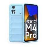Xiaomi Poco M4 Pro 4G Kılıf Optimum Silikon - Sky Blue-(5796)