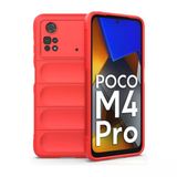 Xiaomi Poco M4 Pro 4G Uyumlu Kılıf Optimum Silikon - Kırmızı
