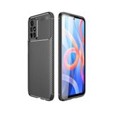 Xiaomi Poco M4 Pro 5g Kılıf Kamera Çıkıntılı Karbon Fiber Dokulu Renk Atmaz Kapak Negro