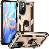 Xiaomi Poco M4 Pro 5g Kılıf Mnc Vega Kapak-Gold