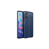 Xiaomi Poco M4 Pro 5G Kılıf Niss Deri Görünümlü Silikon Kapak + Ekran Koruma 6476
