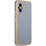 Xiaomi Poco M5 Kılıf Parlak Kenarlı Altın Işlemeli Kamera Korumalı Kapak Bark