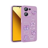 Xiaomi Poco M6 Pro 4G Kilif Kabartma Figurlu Parlak Toys Silikon Kapak