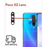 Xiaomi Poco X2 Arka Kamera Camı Lensi (Çıtasız Sadece Cam)