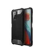 Xiaomi Poco X3 GT ile uyumlu Çİft Katman Koruyucu Crash Military Tank Kılıf - Siyah