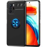 Xiaomi Poco X3 Gt Kılıf Btbm Ravel Silikon Kapak-Siyah-Mavi - Siyah - Mavi