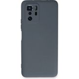 Xiaomi Poco X3 Gt Kılıf Nano Içi Kadife Silikon - GRI-(5796)