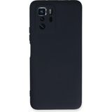 Xiaomi Poco X3 Gt Kılıf Nano Içi Kadife Silikon - LACIVERT-(5796)