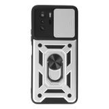 Xiaomi Poco X3 Gt Kılıf Pars Lens Yüzüklü Silikon - GÜMÜŞ-(5796)