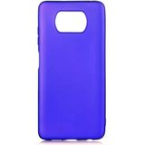 Xiaomi Poco X3 Kılıf Mnc Premier Silikon Kapak-Saks Mavi