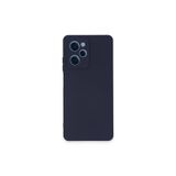Xiaomi Poco X5 Pro 5G ile uyumlu Kapak İçi Kadife Kamera Korumalı Lansman Silikon Kılıf - Lacivert