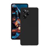 Xiaomi Poco X5 Pro 5G Kılıf Kamera Korumalı Silikon Rubber Arka Kapak Siyah