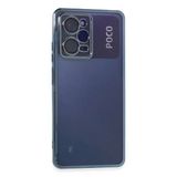 Xiaomi Poco X5 Pro 5G Kılıf Lensli Silikon - Açık Mavi-(5796)