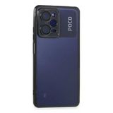 Xiaomi Poco X5 Pro 5G Kılıf Lensli Silikon - Siyah-(5796)