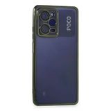 Xiaomi Poco X5 Pro 5G Kılıf Lensli Silikon - Yeşil-(5796)