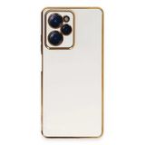 Xiaomi Poco X5 Pro 5G Kılıf Volet Silikon - Beyaz-(5796)