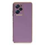 Xiaomi Poco X5 Pro 5G Kılıf Volet Silikon - Mor-(5796)