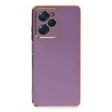 Xiaomi Poco X5 Pro 5G Uyumlu Kılıf Volet Silikon - Mor
