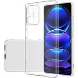Xiaomi Poco X5 Pro Kılıf Şeffaf Ince Esnek Silikon Kılıf Zipax-Süper