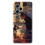 Xiaomi Poco X5 Pro Uyumlu ile Uyumlu Kılıf Silikon Desen Özel Seri Kız Ve Kedi 1762