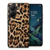 Xiaomi Poco X7 Pro Uyumlu Kılıf Leopar Desenli Kapak Hlt-Leopar
