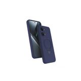 Xiaomi Poco X8 Pro Max İle Uyumlu Kılıf Magsafe İle Uyumlu Z-Samara Kapak Wireless Şarj Özellikli Stand Olabilen Poco X8 Pro Max Kilif Lacivert