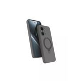 Xiaomi Poco X8 Pro Max İle Uyumlu Kılıf Magsafe İle Uyumlu Z-Samara Kapak Wireless Şarj Özellikli Stand Olabilen Poco X8 Pro Max Kilif Titanyum-Gri