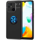 Xiaomi Redmi 10C Kılıf Btbm Ravel Silikon Kapak-Siyah-Mavi - Siyah - Mavi