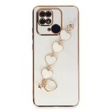 Xiaomi Redmi 10C Kılıf Esila Silikon - Beyaz-(5796)
