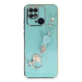 Xiaomi Redmi 10C Kılıf Esila Silikon - Su Yeşili-(5796)