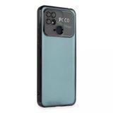 Xiaomi Redmi 10C Kılıf Kamera Korumalı Lensli Silikon - Siyah