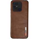 Xiaomi Redmi 10C Kılıf Loop Deri Silikon - KAHVERENGI-(5796)