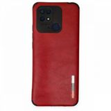 Xiaomi Redmi 10C Kılıf Loop Deri Silikon - Kırmızı