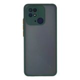 Xiaomi Redmi 10C Kılıf Montreal Silikon Kapak - Yeşil-(5796)